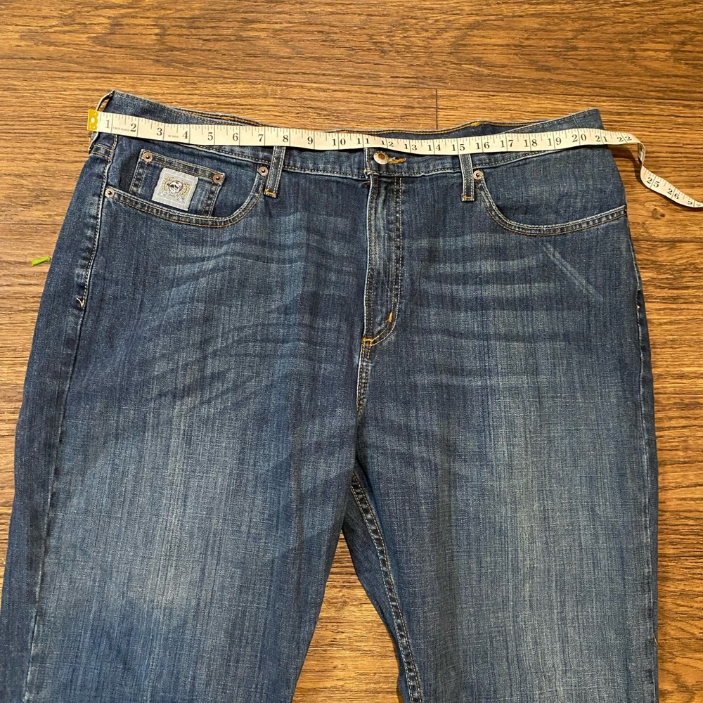 Cinch Men's Medium Blue Relaxed Jeans - Picture 3 of 5